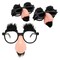 12 Pack Funny Nose Disguise Glasses with Mustache, Birthday Party Favors, Halloween Costume Accessories
